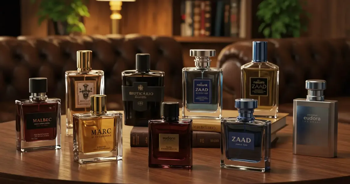 Melhores Perfumes Masculinos Nacionais 2026: Top por Avaliações Reais